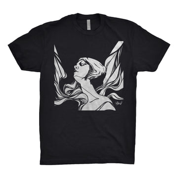 Tina St. Claire - Icarus Unisex Tee Shirt - Band Merch and On-Demand Designer Shirts