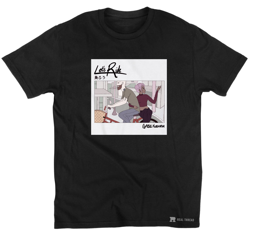 Gabe Kubanda - Let's Ride: Unisex Tee Shirt | Arena - Band Merch and On-Demand Designer Shirts