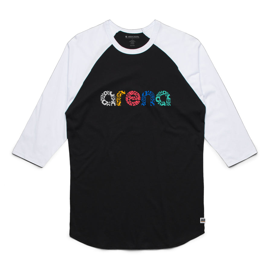 Letters - Unisex Raglan Tee Shirt - Band Merch and On-Demand Designer Shirts