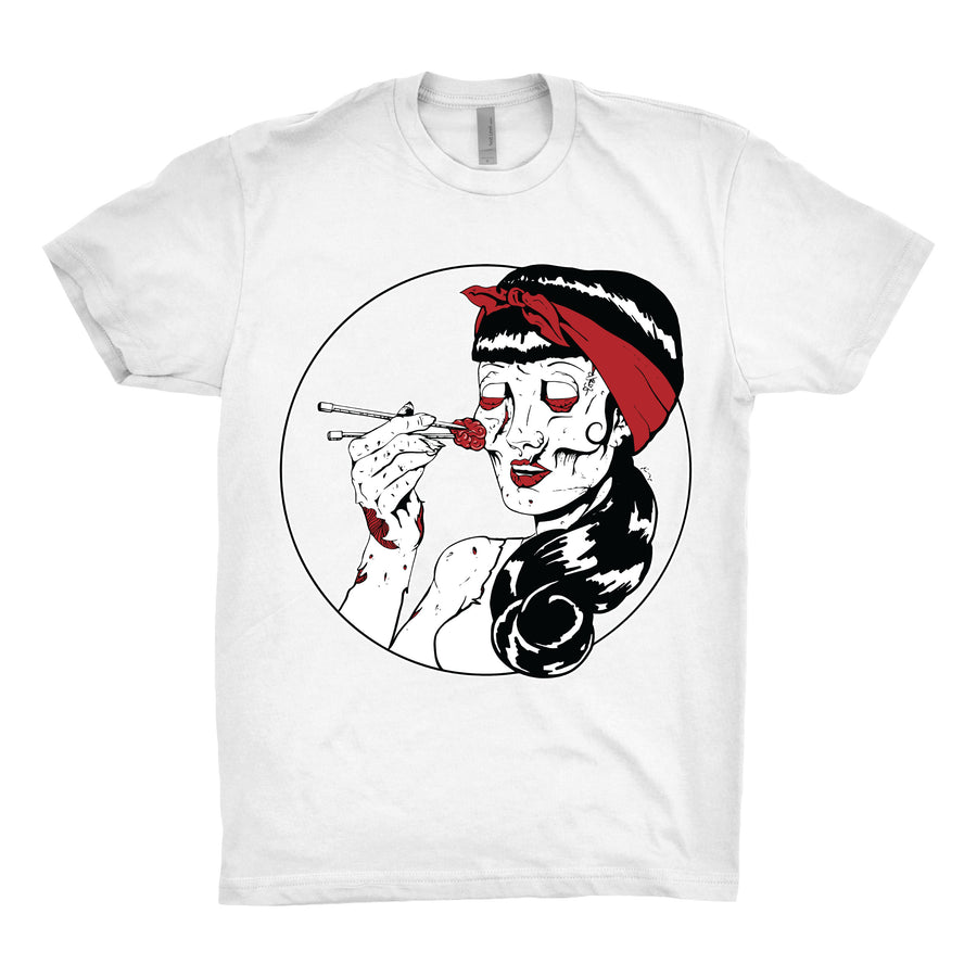 StarkGravingMad - Sushi Zombie Unisex Tee Shirt - Band Merch and On-Demand Designer Shirts