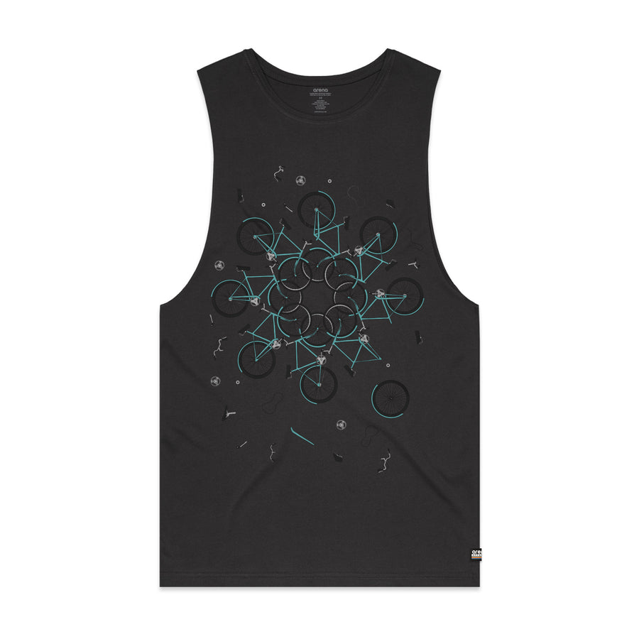 Neon Indian - Suns Irrupt Men's Sleeveless Tee Shirt - Band Merch and On-Demand Designer Shirts