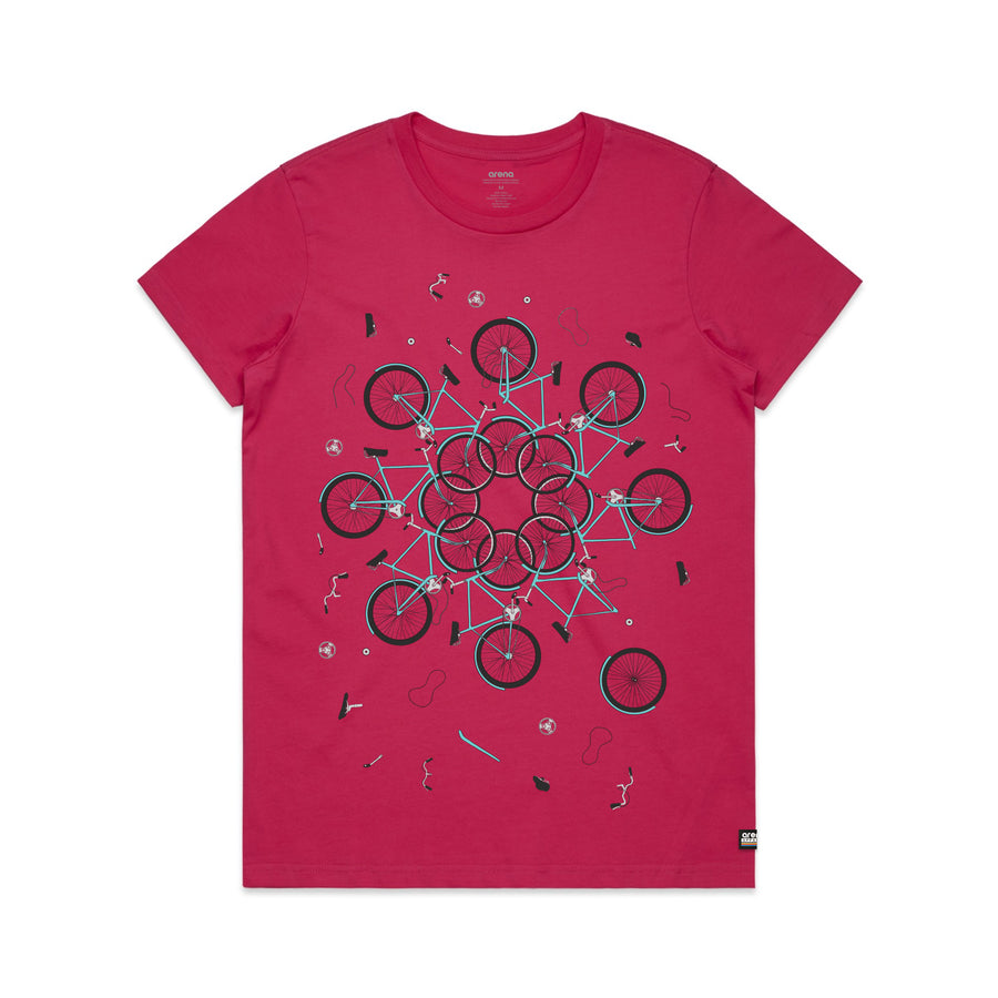 Neon Indian - Suns Irrupt Women's Tee Shirt - Band Merch and On-Demand Designer Shirts
