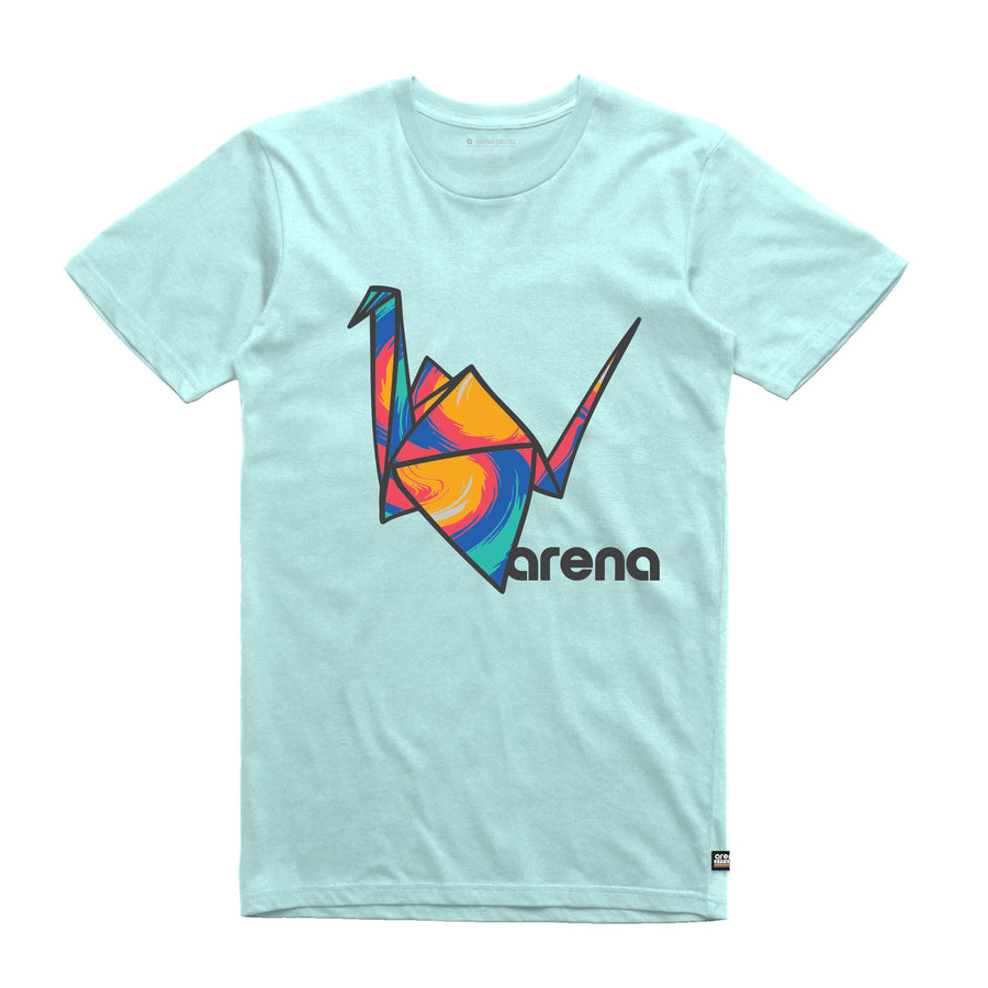 Paper Crane - Unisex Tee Shirt - Band Merch and On-Demand Designer Shirts
