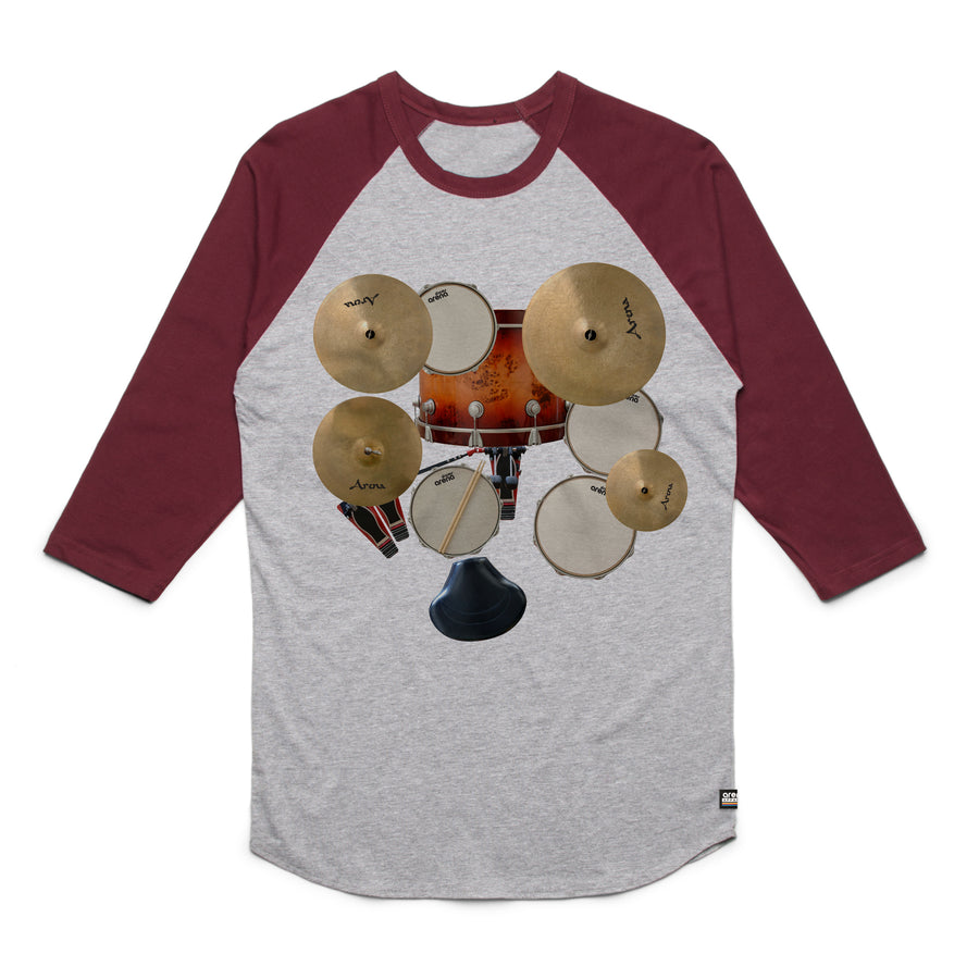 Thunder - Unisex Raglan Tee Shirt - Band Merch and On-Demand Designer Shirts