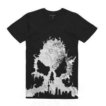SmogCity - Shanghai Unisex All Over Tee Shirt - Band Merch and On-Demand Designer Shirts