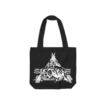 Sorxe - Black Tote Bag - Band Merch and On-Demand Designer Shirts