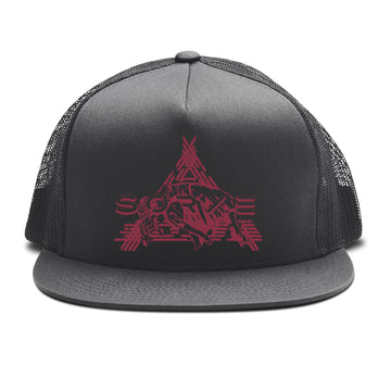 Sorxe - Sorxery Trucker Snapback Hat - Band Merch and On-Demand Designer Shirts