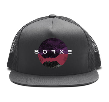 Sorxe - Matter and Void Trucker Snapback Hat - Band Merch and On-Demand Designer Shirts