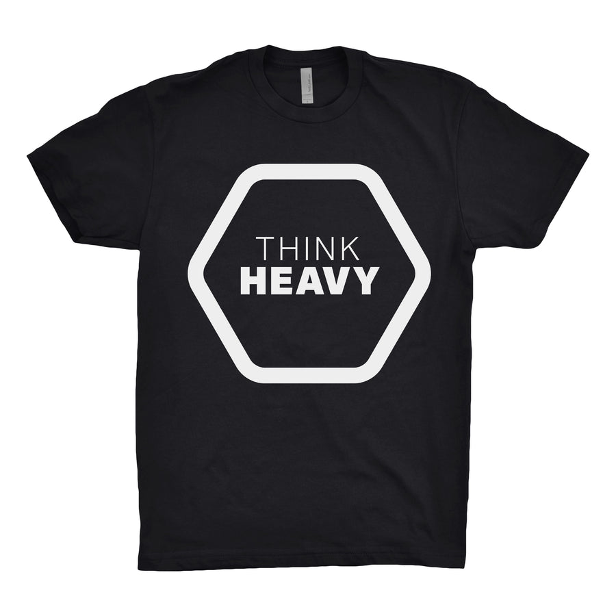 Think Heavy - Unisex Tee Shirt - Band Merch and On-Demand Designer Shirts