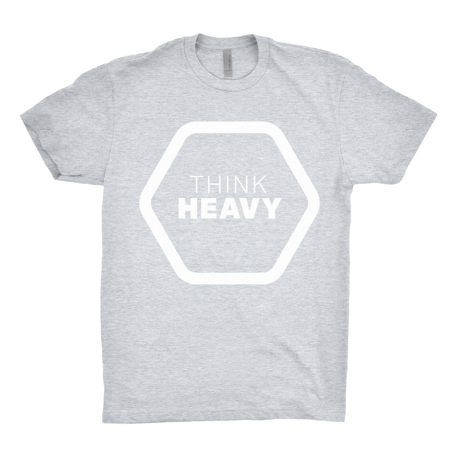 Think Heavy - Unisex Tee Shirt - Band Merch and On-Demand Designer Shirts