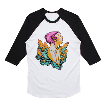 Tina St. Claire - Archaik Unisex Raglan Tee Shirt - Band Merch and On-Demand Designer Shirts
