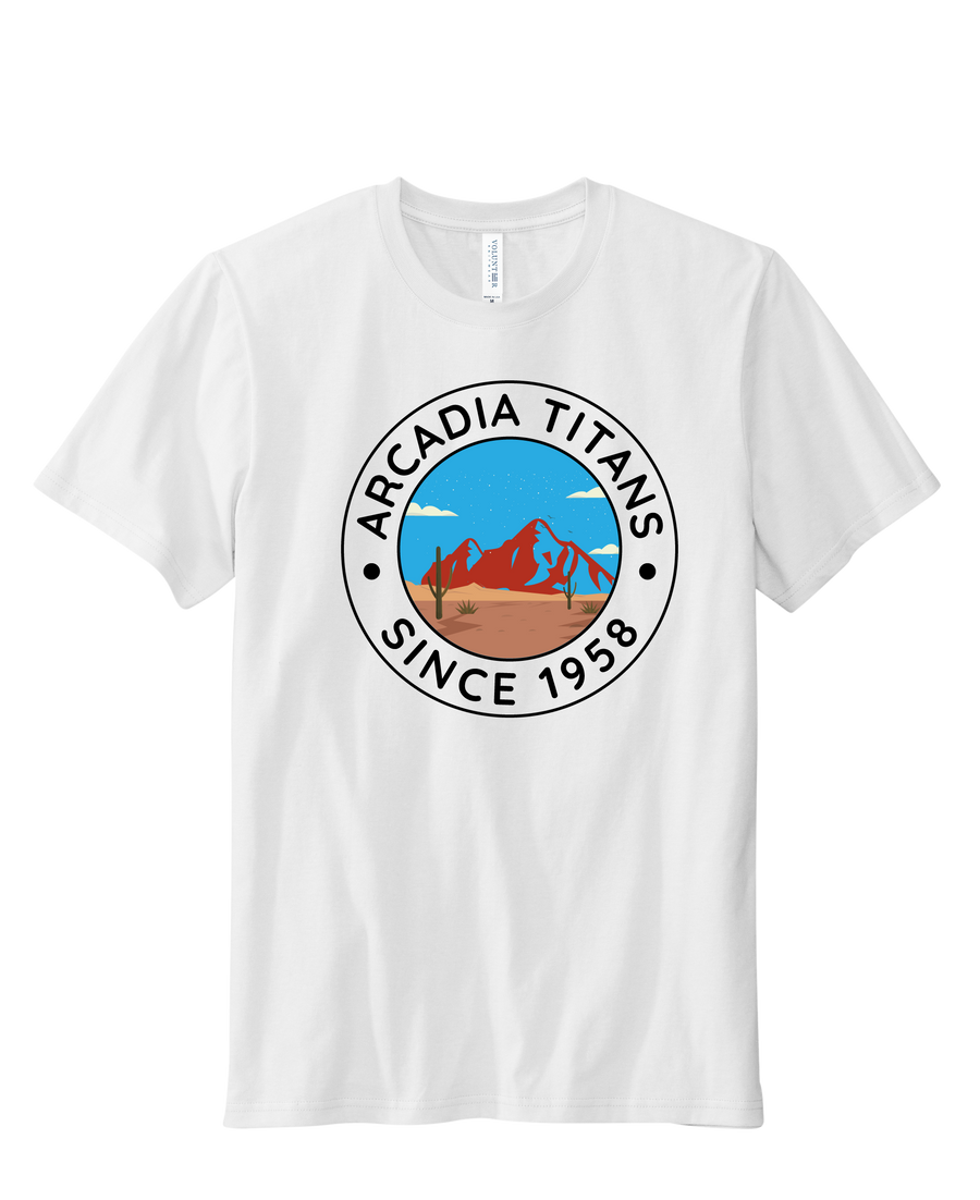 Arcadia Titans High School : Arcadia Mountain Circle | Men's Short Sleeve Tee