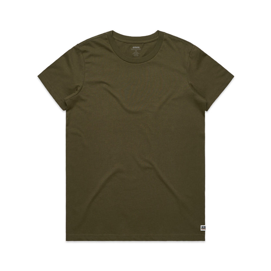 Wo's Maple Tee Shirt | Custom Blanks - Band Merch and On-Demand Designer Shirts
