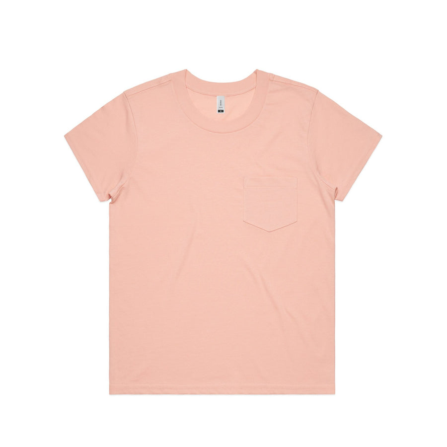 Women's Square Pocket Tee Shirt | Custom Blanks - Band Merch and On-Demand Designer Shirts