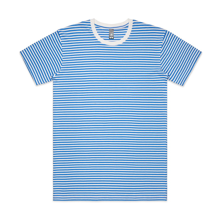 Men's Bowery Stripe Tee Shirt | Custom Blanks - Band Merch and On-Demand Designer Shirts