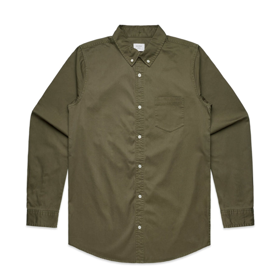 Men's Denim Wash Button Down | Custom Blanks - Band Merch and On-Demand Designer Shirts