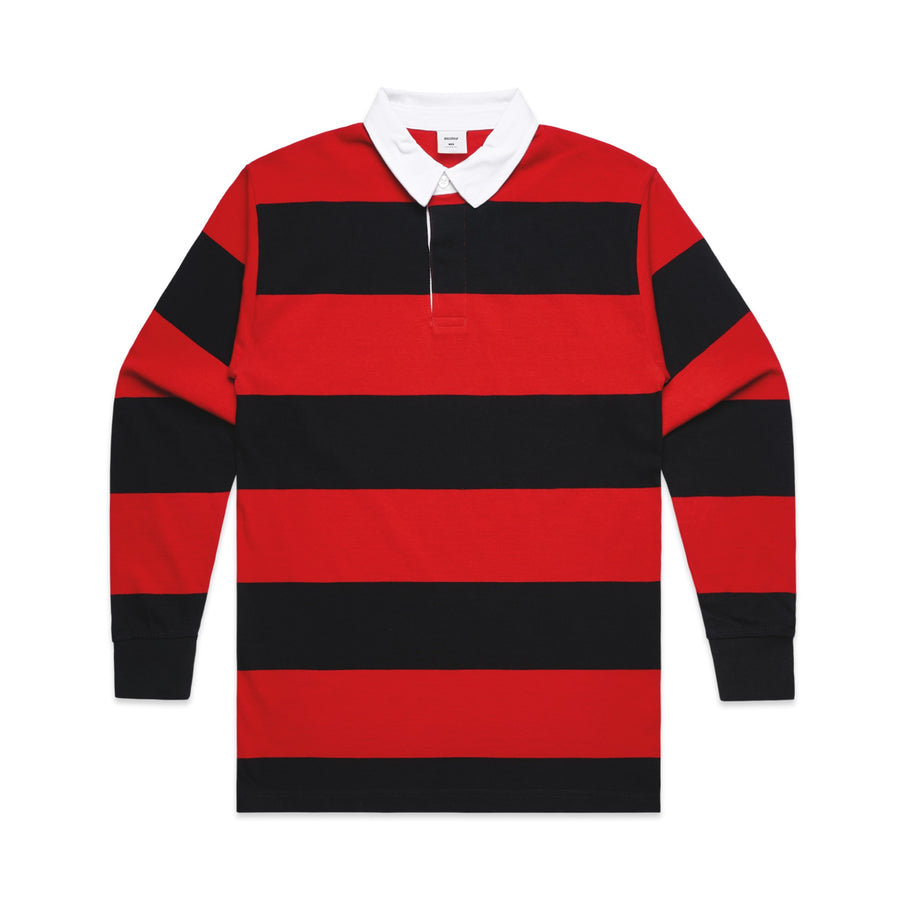 Men's Rugby Stripe Jersey | Custom Blanks - Band Merch and On-Demand Designer Shirts