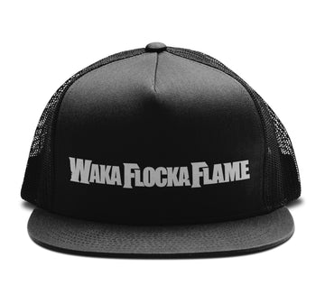 Waka Flocka Flame - Trucker Snapback Hat - Band Merch and On-Demand Designer Shirts
